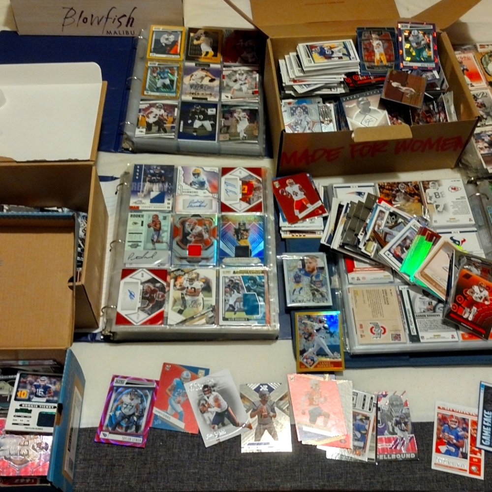 Sports card collection